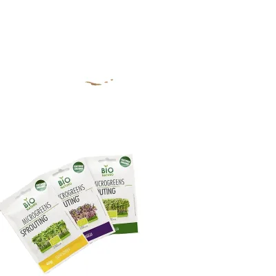 Premium Organic Eco-Friendly Farmhouse-Style Microgreens Kit Compact Design Healthy Home Garden