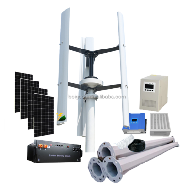 Factory Pice Alternative Energy Generators Wind Generator Vertical Axis Wind Turbine