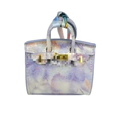 Luxury Brand Mini Handbag with Open Closure Luxury Lipstick Bag Keychain Coin Purse for Luxury Boutiques