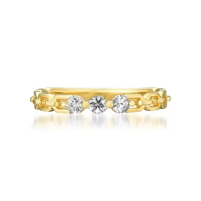 Pear Cut Stone Factory OEM Sterling Silver Rings Gemstone Retro Vintage Cz Zircon Irregular Hollow White Zirconia Ring