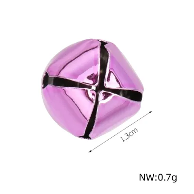 Wholesale Various Size Color Metal Cross Jingle Bell Christmas Decoration