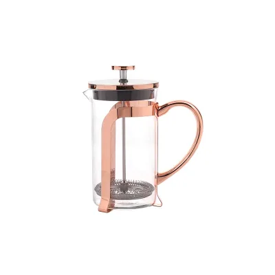 Nice Design Home Cafe Using 600cc Thermo Glass French Press Tea Coffee Maker With Stainless Steel Filter