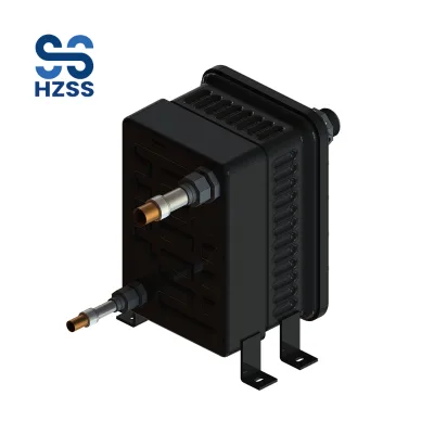 HZSS Double High Efficiency Industrial Plate Heat Exchanger for Evaporator Marine Diesel Box Oil Cooler Heat Pumps