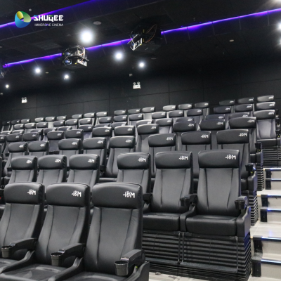 Most Stimulating 5D Cinema System with Thriller Movies and Special Effects for Adventure Parks and Kindergartens Indoor Use