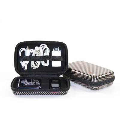 Hot Sale Electronic Accessories Case Waterproof Anti-scratch USB Cable Case Custom EVA Shockproof Power Bank Case