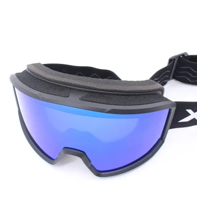 Adult Cylindrical Ski Goggles Dual-Layer Anti-Fog Windproof Scratch Resistant Snow Sports Protective Eyewear
