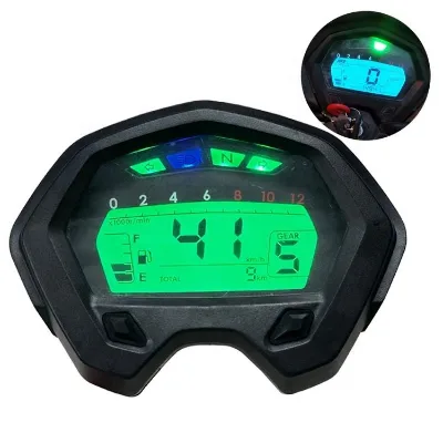 OEM/ODM ABS Digital RPM Gauge Motorcycle Instrument Cluster with Seven-color LCD Backlight for Haojue DKS150 DK150