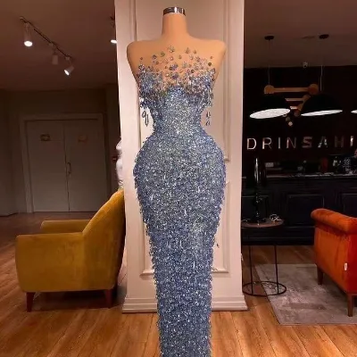Manufacturer Customization Purple Slim Socialite Evening Party Dress Strapless Spaghetti Empire Sheath Floor-Length ELEGANT Prom
