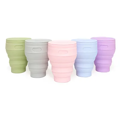 Portable Food-Grade Silicone Folding Bowl for Outdoor Picnics & Travel Retractable Camping Gargle Disposable Noodle Cup Camping