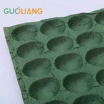 Recyclable Decomposable Kraft Paper Fruit Tray Alveolate Molded Pulp Aerated Chemical-Free Fresh Produce Bulk Export