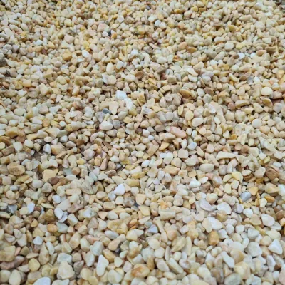Bulk Garden Landscape Paving Irregular Beige Outdoor Stones Garden Gravel Stone for Construction