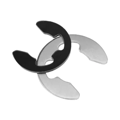 Circlip Open Retaining Ring Split Washer Bowed Lock Washers (Stainless Steel Black Finish DIN Standard 46-54HRC Hardness 3.8mm