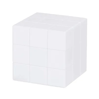 7cm Square Cube White Stickerless Print Your Own Design Patterns and Photos 3d Printing Magic Cube for Promotional Advertising