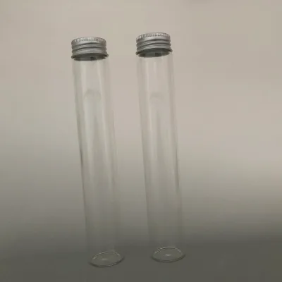 Good Price Reusable Laboratory Custom Round Bottom Borosilicate Glass Test Tube With Screw Lid