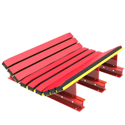Belt Width 1200mm Adjustable Conveyor Impact Bed