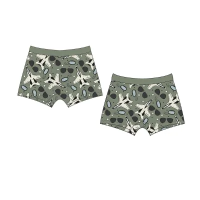 FOCUS Wholesale Low Price Boy's Briefs Loose Fitting Underwear Baby 's Cool Print Seamless High Waist Underwear