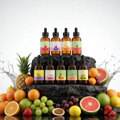Factory Supplies 100% Pure and Original Fruit Aromatic Diffuser Fragrance Essential Oil Organe Lemon Peach Oil for Aroma Spa