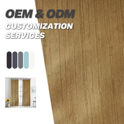 Last 50 Rolls Newly Designed Embossed Curtain Fabric Blackout Window Covering for Kids Room