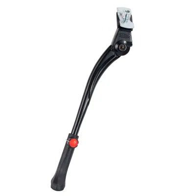 JOYSUN High Quality Black Aluminum Alloy Adjustable Bicycle Rear/Side Kickstand for E-bike/Kids Bike
