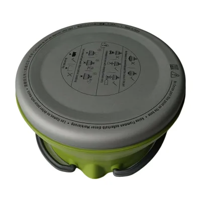 Portable Reusable Silicone Collapsible Coffee Drinking Cup for Camping & Outdoor Activities with Customized Color