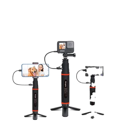 KingMa Battery Handle Grip 10000mAh Power Bank Grip Portable Charger Tripod for DLSR Action Camera Smartphone Live Streaming