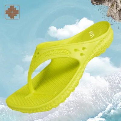 Round-toe Styling Breathable Anti-Slippery Outdoor Soft Midsole Comfortable Slippers for Men