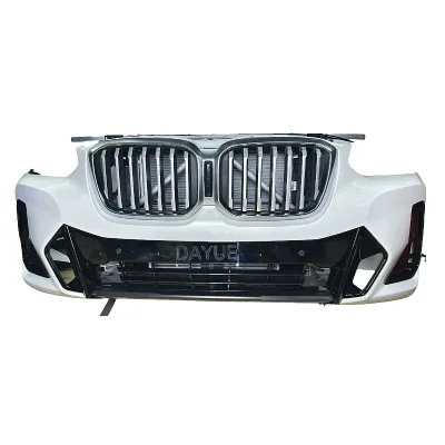 High Quality Plastic Front Bumper Assembly for BMW X3 G01 Includes Headlight Grille and Radiator-Used Body Kit