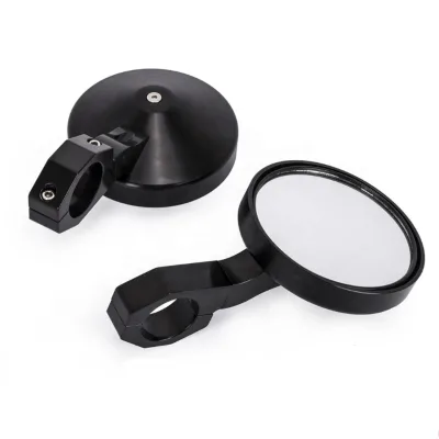 CXMOTO Motorcycle CNC Aluminum 1.75" Diameter Motorcycle Side Rear View Mirror for Polaris RZR Kymco UTV's