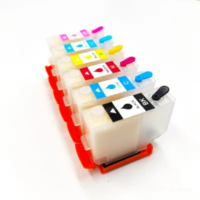 BOMA - Japan KAM-BK KAM-C KAM-M KAM-Y KAM 6Color Ink Cartridge for Epson EP-881AW/AB/AR/AN EP-882AW/AB/AR EP-883 EP-884 AW/AB/AR