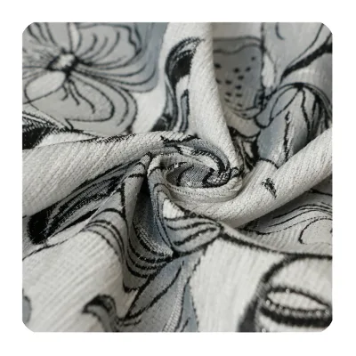 JYH 2021 Hot Selling Products Jacquard Curtain Fabric Discount 100% Polyester Jacquard Fabric for Sofa