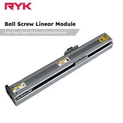 RY60 Heavy Load Semi-Enclosed Linear Slide Table Ball Screw Linear Module Actuator
