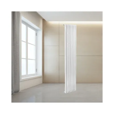 Dual Color Anthracite White Vertical Installation Radiator Central Heating Compatible HVAC Systems Part
