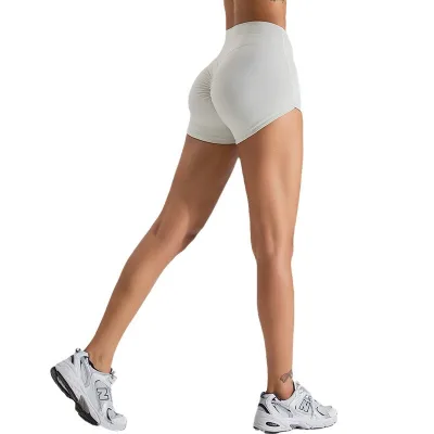 For Custom Stylish Women's Active Shorts Skinny Fit Moisture Wicking Breathable Solid Athletic Bottoms for Workout