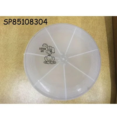 OEM Kids Plastic Toy Flying Saucer Clear Discs OPP Bag ABS Electronic Toy Transparent Fillable Round Plastic Disk 3 Inch 19 96