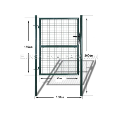 Iron Fence Design Metal Sliding Garden Gate