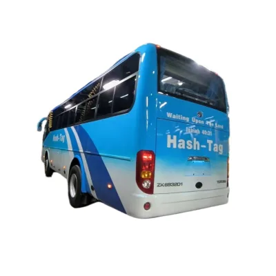 2024 New Design Right or Left Hand Drive Chinese Bus Prices 50 Seater Bus City Bus with TV