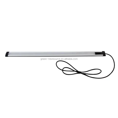 Sleek Modern Design Clips Mounting Premium Energy Efficient LED Under Cabinet Rigidi Light Bar DC12V Dimmable Silver for Kitchen