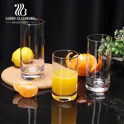 High Quality 300ml Blown Mouth Made with Small Moq Zombie Glasses Based Cups with Mouth Blown Juice Glass Tumbler Beer Drinking
