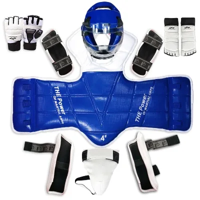 High Quality Professional Protective Taekwondo Gears Set for TKD a Whole Set of Taekwondo Training