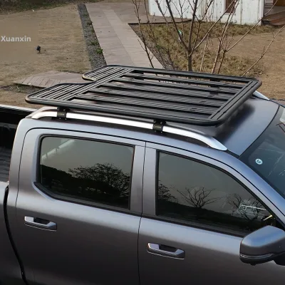 Aluminum Alloy Car Roof Rack 70kg+ Capacity Easy Installation for Pickup Truck