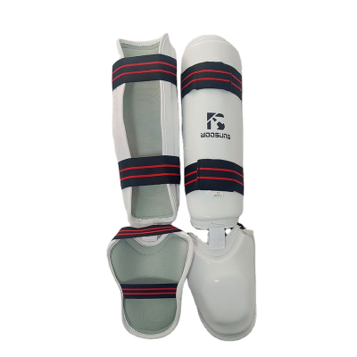 Allow Take Apart Taekwondo Shin Instep Guard for Martial Arts Taekwondo protection Equipment