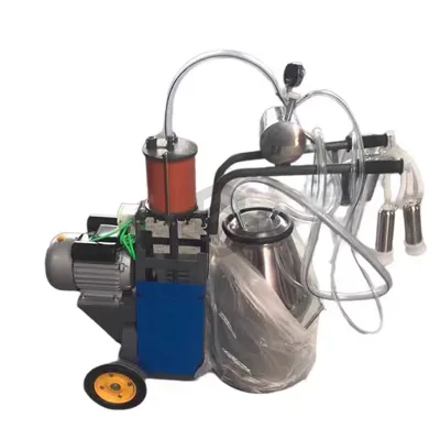 Stainless Steel Factory Price Goat Milking Machine Low Noise Cow Milking Machine Price with High Milk Production