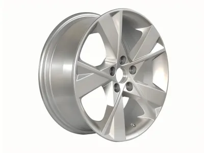 Factory Wholesale/Retail 16 Inch Casting Wheels Rx6.5j/PCD5x100 Silver Color Multi-Spoke Passenger Car Rims with Good Price