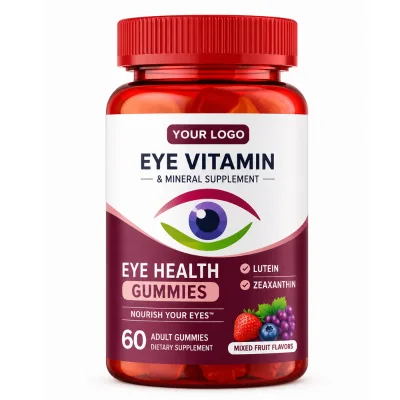 OEM Lutein Zeaxanthin Eye Health Gummies MultiVitamin Supplement Gummy Candy Supplement Sugar Free