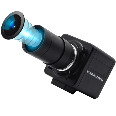 ELP 8MP USB Camera 10X Optical Zoom USB2.0 Camera with 5-50mm Varifocus Lens IMX179 Sensor Plug&Play Webcam