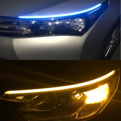 Hot Sales 12VDC IP67 Waterproof 30cm 45cm 60cm  Flexible LED Strip Daytime Running Lights Turn Signal LED Car Light for Vehicle