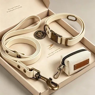 Custom Logo Tweed Luxury Pet Dog Harness Fashion Durable Dog Harness Personalized Adjustable No Pull Dog Leash and Collar Set
