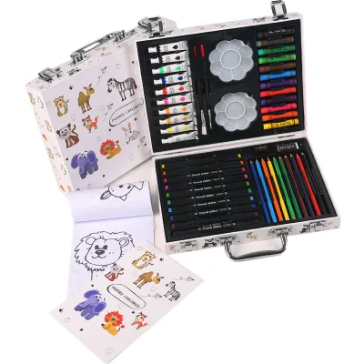 Kids Paper School Professional Painting Crayon Item Name School Stationery Coloring case Box