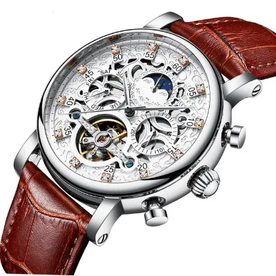 Hot Selling Details Quartz Watches with Japan Movement Stainless Case OEM Design and Logo