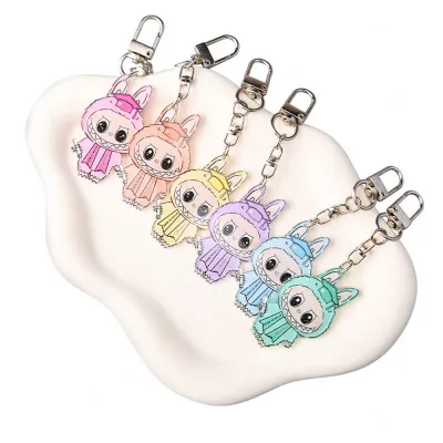 Wholesales Labubu Acrylic Keychain